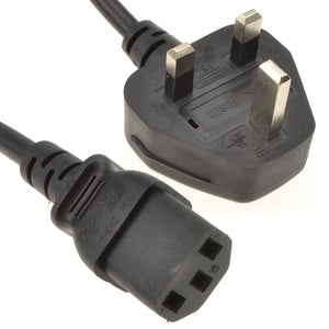 Mains Lead - Kettle Type 1.8M Mains to C13 (New)