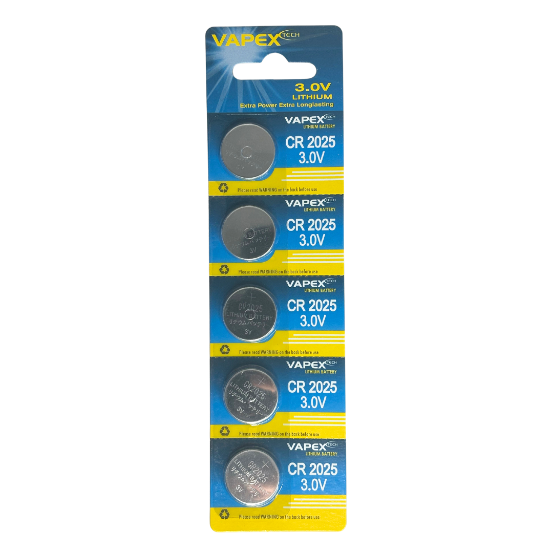 5 x CR2025 Lithium Battery  CR2025