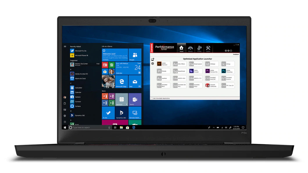 Lenovo Thinkpad P15V Gen1 15.6" Xeon W-10855M/32GB/256GB-SSD/P620/W11P Workstation