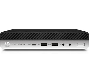 HP 800 G4 Mini PC I3-8100T/8GB/256GB-SSD/W11P