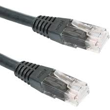 2m Cat 5E UTP Patch Cable Black URT-602K