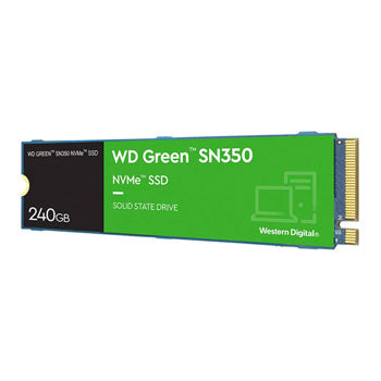 WD Green SN350 480GB M.2 2280 NVMe SSD WDS480G2G0C